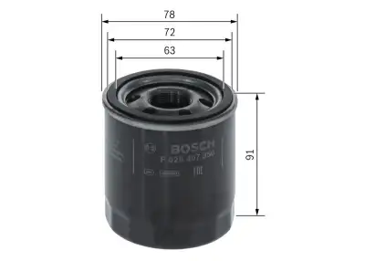 Yağ Filtresi BOSCH F 026 407 350 - 5. Görsel