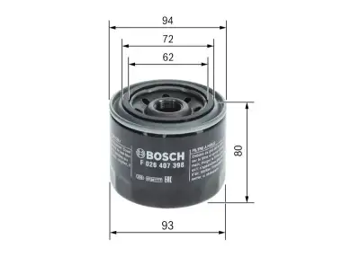 Yağ Filtresi BOSCH F 026 407 398 - 1. Görsel