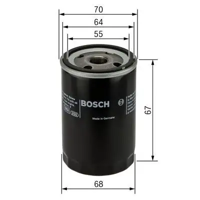 BOSCH 0986452058 Yağ Filtresi - 5. Görsel