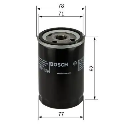 BOSCH F026407017 Yağ Filtresi - 5. Görsel