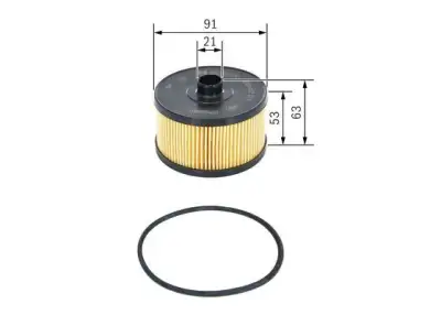 BOSCH F026407231 Yağ Filtresi - 5. Görsel