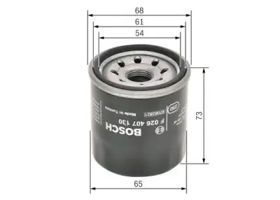 BOSCH F026407130 Yağ Filtresi - 5. Görsel