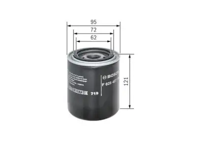 BOSCH F026407198 Yağ Filtresi - 5. Görsel