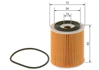 BOSCH F026407226 Yağ Filtresi - 5. Görsel