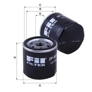 Yağ Filtresi  FIL FILTRE ZP 557 C