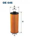 Yağ Filtresi  FILTRON OE 646