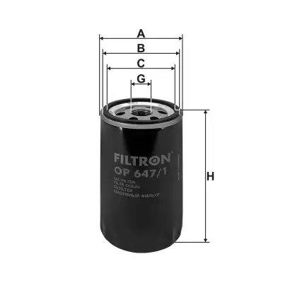 Yağ Filtresi FILTRON OP 647/1 - 2. Görsel