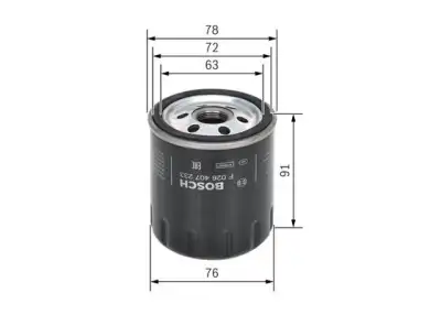 BOSCH F026407233 Yağ Filtresi - 5. Görsel