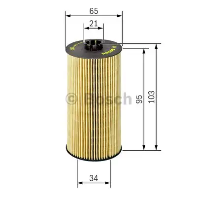 BOSCH F026407157 Yağ Filtresi - 6. Görsel