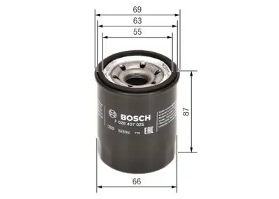 BOSCH F026407025 Yağ Filtresi - 5. Görsel