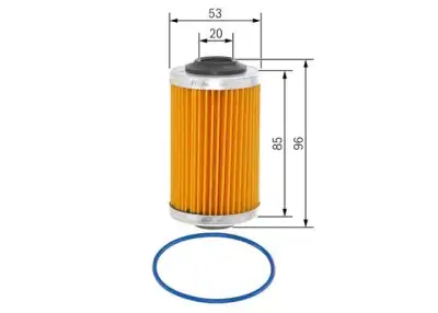 BOSCH F026407109 Yağ Filtresi - 5. Görsel