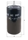 Yağ Filtresi  MAHLE OC 267