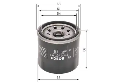 BOSCH F026407160 Yağ Filtresi - 5. Görsel