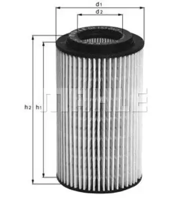 MAHLE OX179D Yağ Filtresi - 1. Görsel