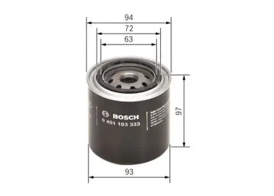 BOSCH 0451103333 Yağ Filtresi - 5. Görsel