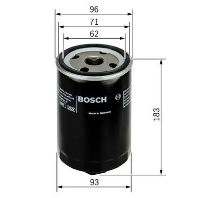 BOSCH 0451203087 Yağ Filtresi - 5. Görsel