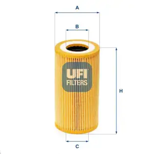 Yağ Filtresi  UFI 25.165.00