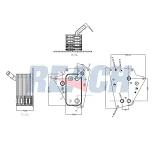 Motor Yağ Soğutucu  BSG 65-506-028