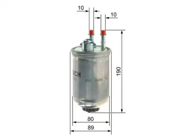 BOSCH 09864B2007 Yakıt Filtresi - 5. Görsel