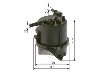 BOSCH 09864B2006 Yakıt Filtresi - 5. Görsel