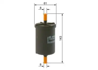 BOSCH 09864B2017 Yakıt Filtresi - 5. Görsel