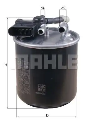 MAHLE KL913 Yakıt Filtresi - 4. Görsel