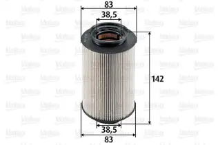 VALEO 587909 Yakıt Filtresi