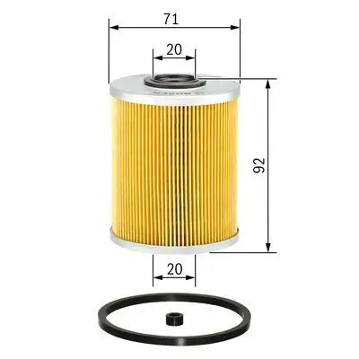 BOSCH 1457429656 Yakıt Filtresi - 5. Görsel