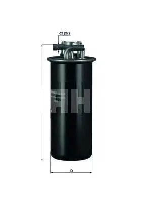 MAHLE KL454 Yakıt Filtresi - 2. Görsel