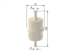 Yakıt Filtresi  BOSCH F 026 402 351