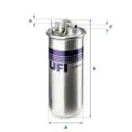 Yakıt Filtresi  DELPHI DF545