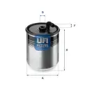 Yakıt Filtresi  DELPHI DF560