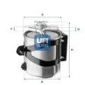Yakıt Filtresi  DELPHI DF584
