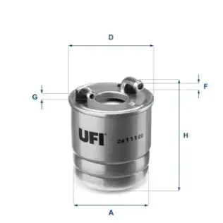 Yakıt Filtresi  DELPHI DF654