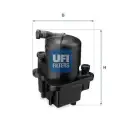 Yakıt Filtresi  DELPHI DF945