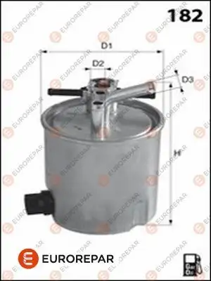 Yakıt Filtresi EUROREPAR 1643627980