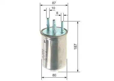 BOSCH F026402740 Yakıt Filtresi - 5. Görsel
