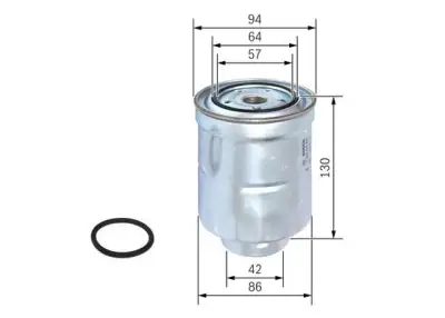 BOSCH F026402830 Yakıt Filtresi - 5. Görsel