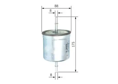 BOSCH F026403030 Yakıt Filtresi - 5. Görsel