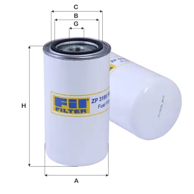 Yakıt Filtresi  FIL FILTRE ZP 3185 FMB - 1. Görsel