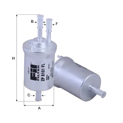 Yakıt Filtresi  FIL FILTRE ZP 8101 FL - 1. Görsel