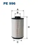 Yakıt Filtresi  FILTRON PE 996