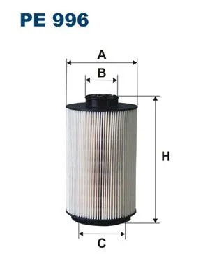 Yakıt Filtresi  FILTRON PE 996