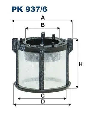 Yakıt Filtresi  FILTRON PK 937/6