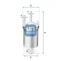 Yakıt Filtresi  FUJI FG154