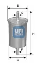Yakıt Filtresi  GOODYEAR 804124