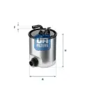 Yakıt Filtresi  GOODYEAR 804138
