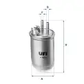 Yakıt Filtresi  GRAT 17320