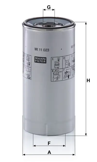 Yakıt Filtresi  IVECO ORJINAL 5801699334 - 2. Görsel