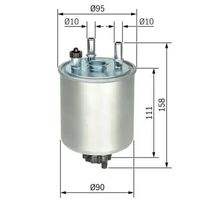 BOSCH F026402082 Yakıt Filtresi - 5. Görsel